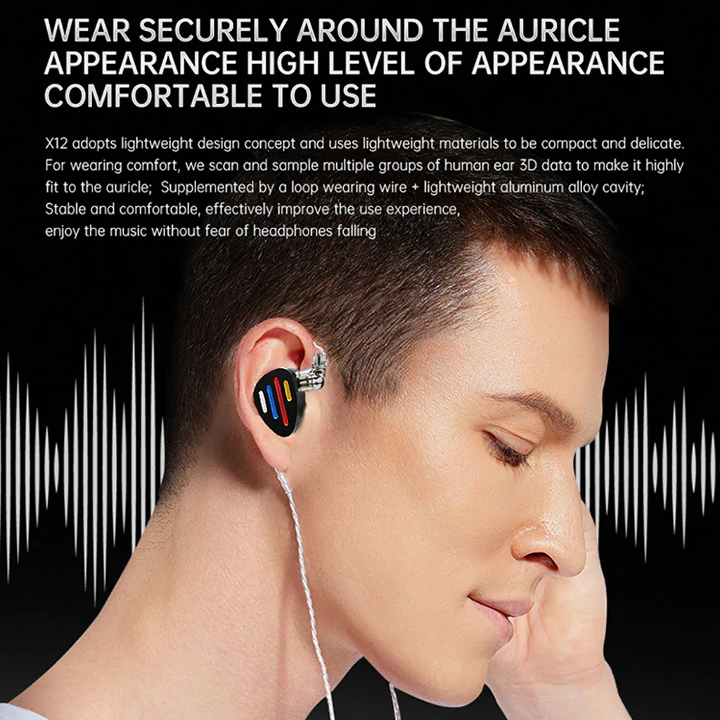 ND X12 (1DD + 5BA) Hybrid IEM - Image 7