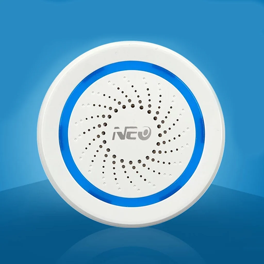 NEO - NAS AB02 Smart Siren with Temperature & Humidity Sensor - Image 2