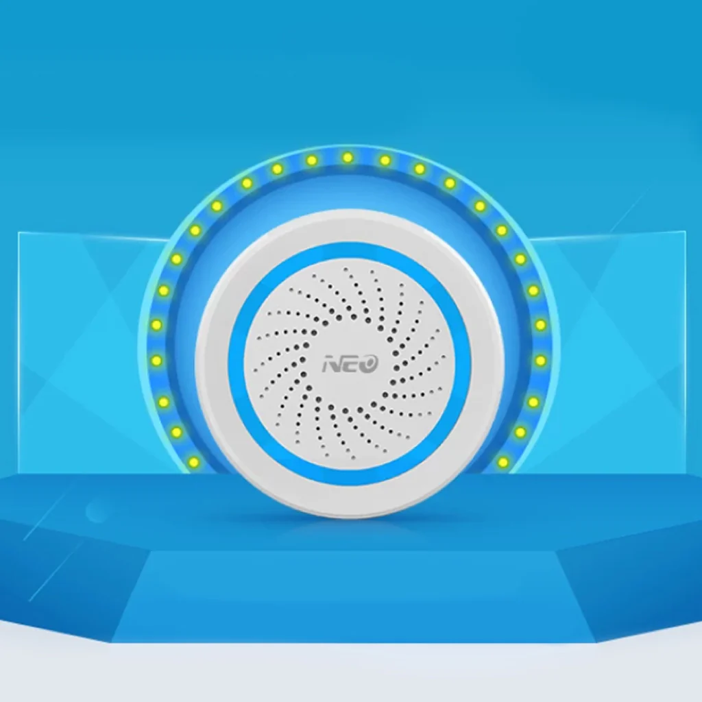 NEO - NAS AB02 Smart Siren with Temperature & Humidity Sensor - Image 3