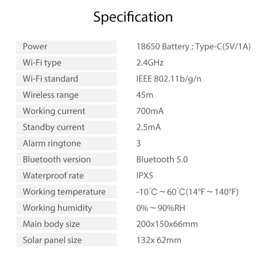 NEO - NAS AB06W Outdoor Siren with Solar - Image 10