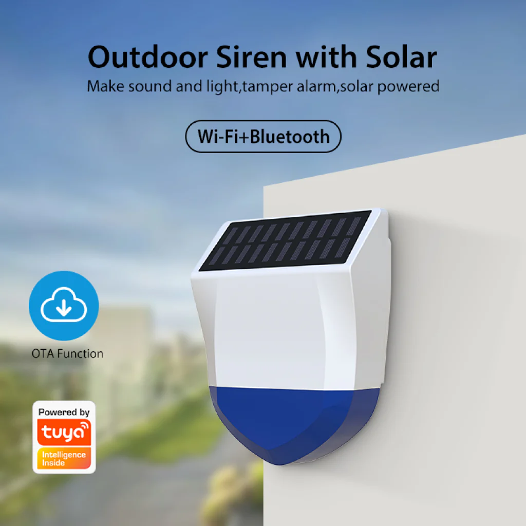 NEO - NAS AB06W Outdoor Siren with Solar - Image 5