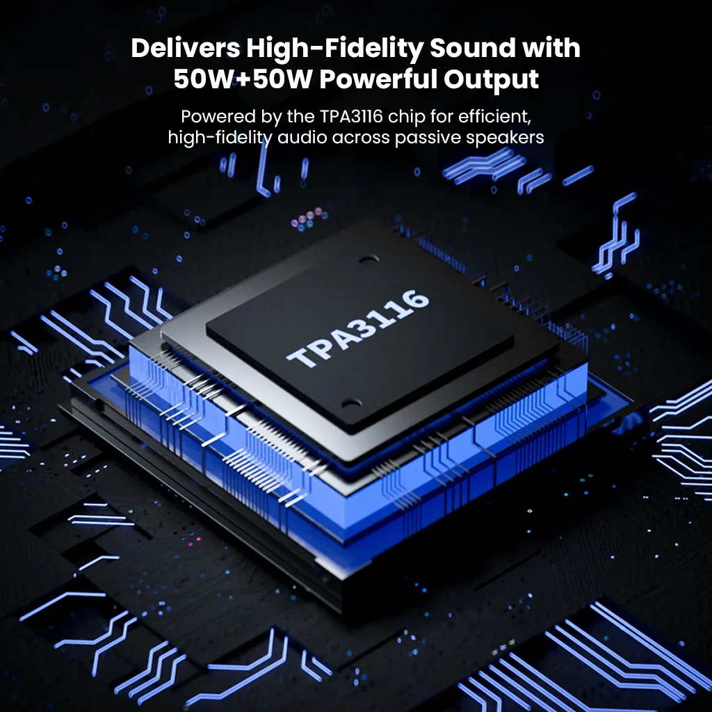 NEOHIPO- BP10 100W BT5.0 TPA3116 Stereo & Mono DAC/Amp - Image 3