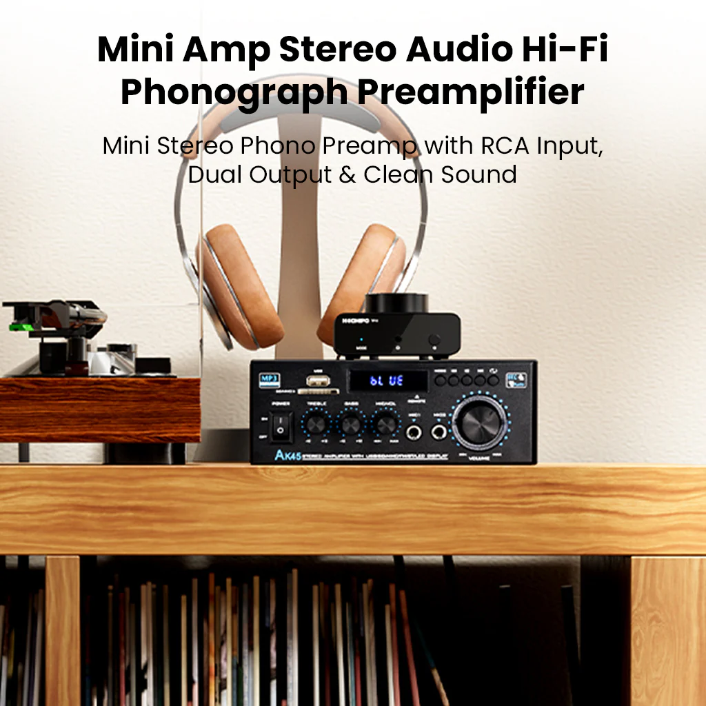 NEOHIPO- TP10 MM Phono Preamp & Headphone Amp - Image 11