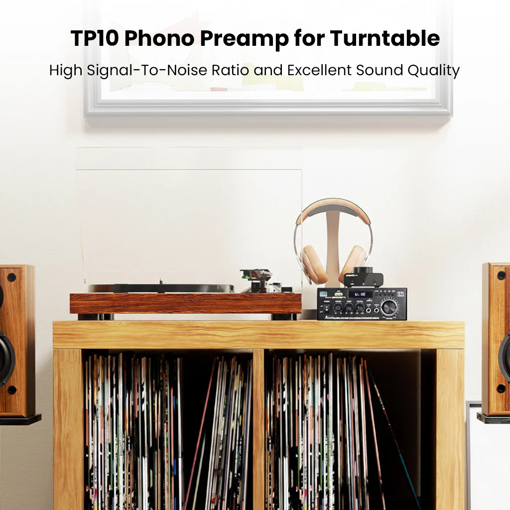 NEOHIPO- TP10 MM Phono Preamp & Headphone Amp - Image 3
