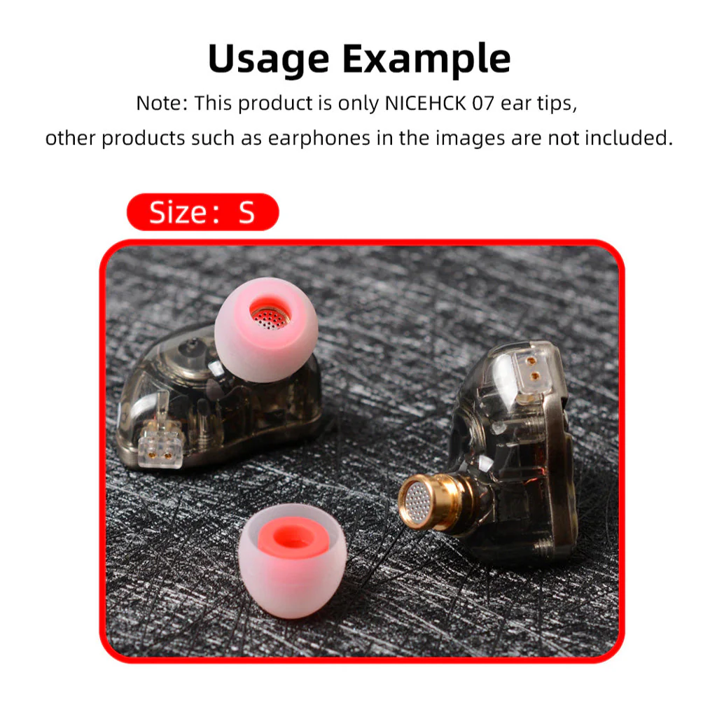 NICEHCK - 07 Silicone Noise Isolating Eartips - Image 6