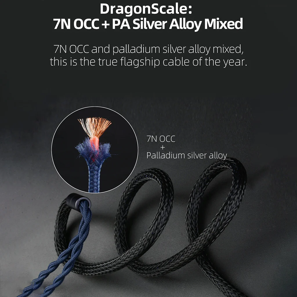 NiceHCK - DragonScale 7N OCC+PA Upgrade Cable for IEM - Image 2