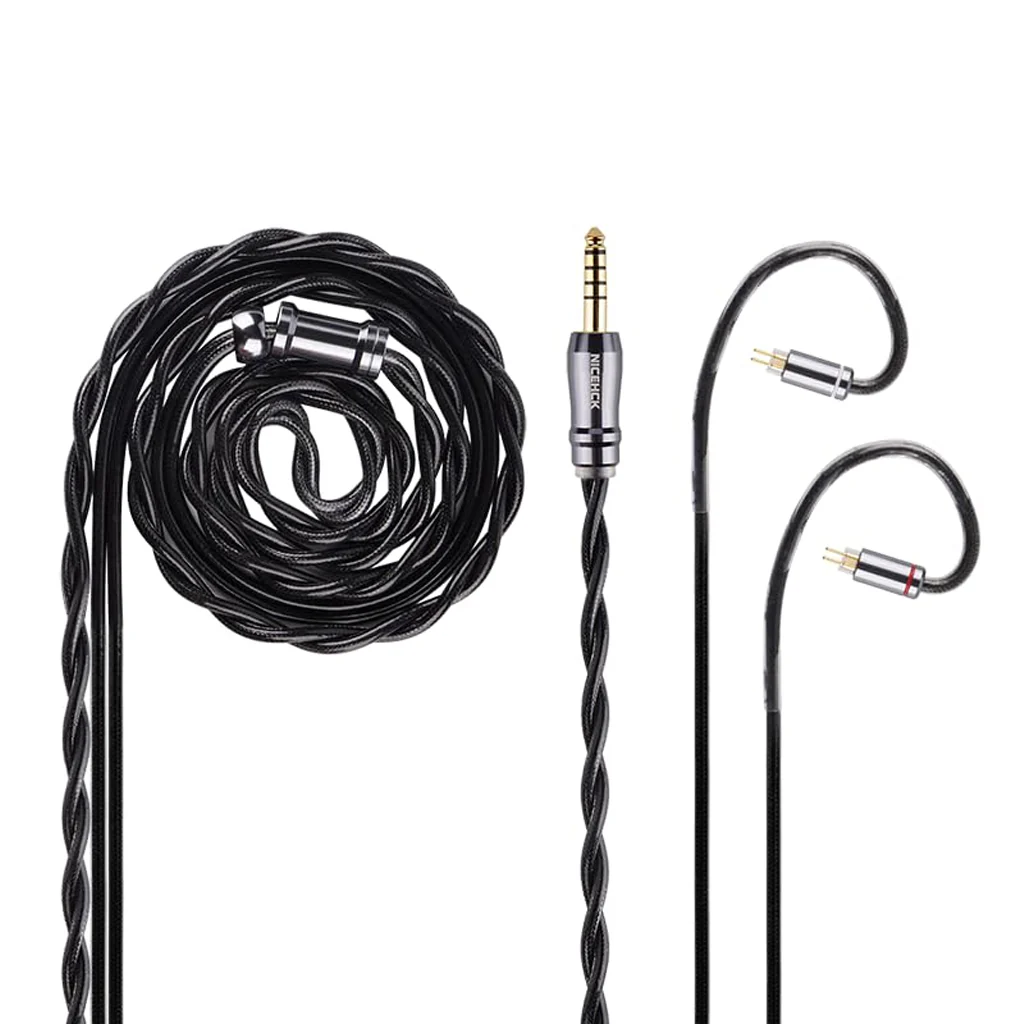 NICEHCK – DuskAg Silver+OCC Shielding Layer IEM Upgrade Cable - Image 11