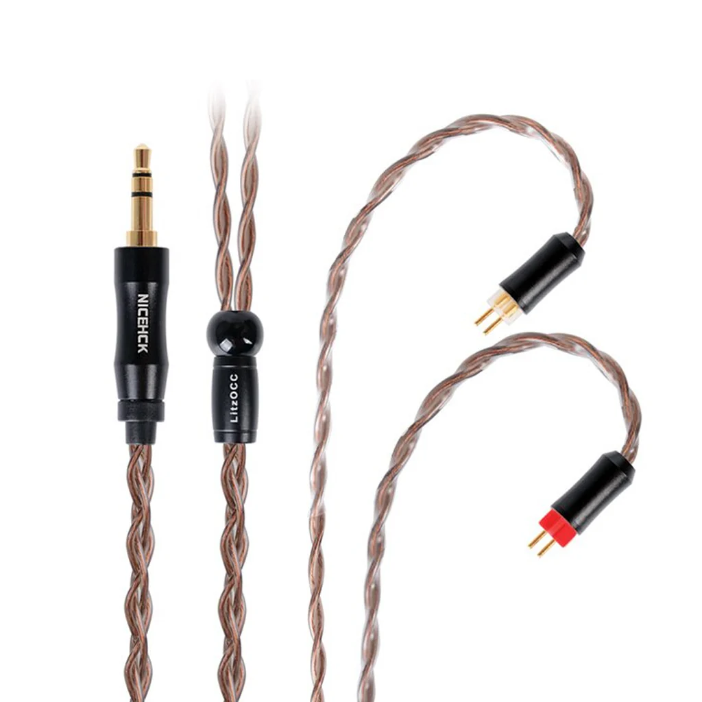 NiceHCK - Litz OCC 4 Core Copper Upgrade Cable for IEM