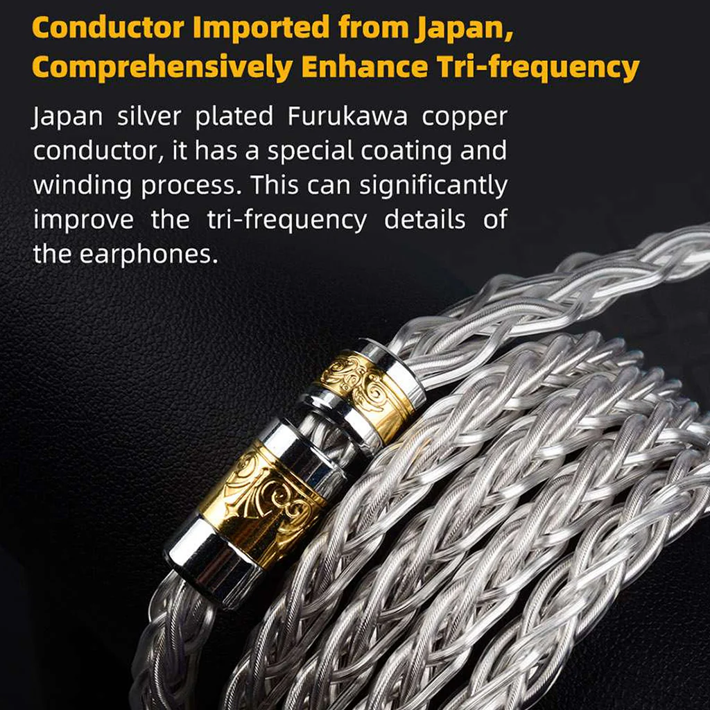 NiceHCK Moongod Japan Silver Upgrade Cable for IEMs - Image 2