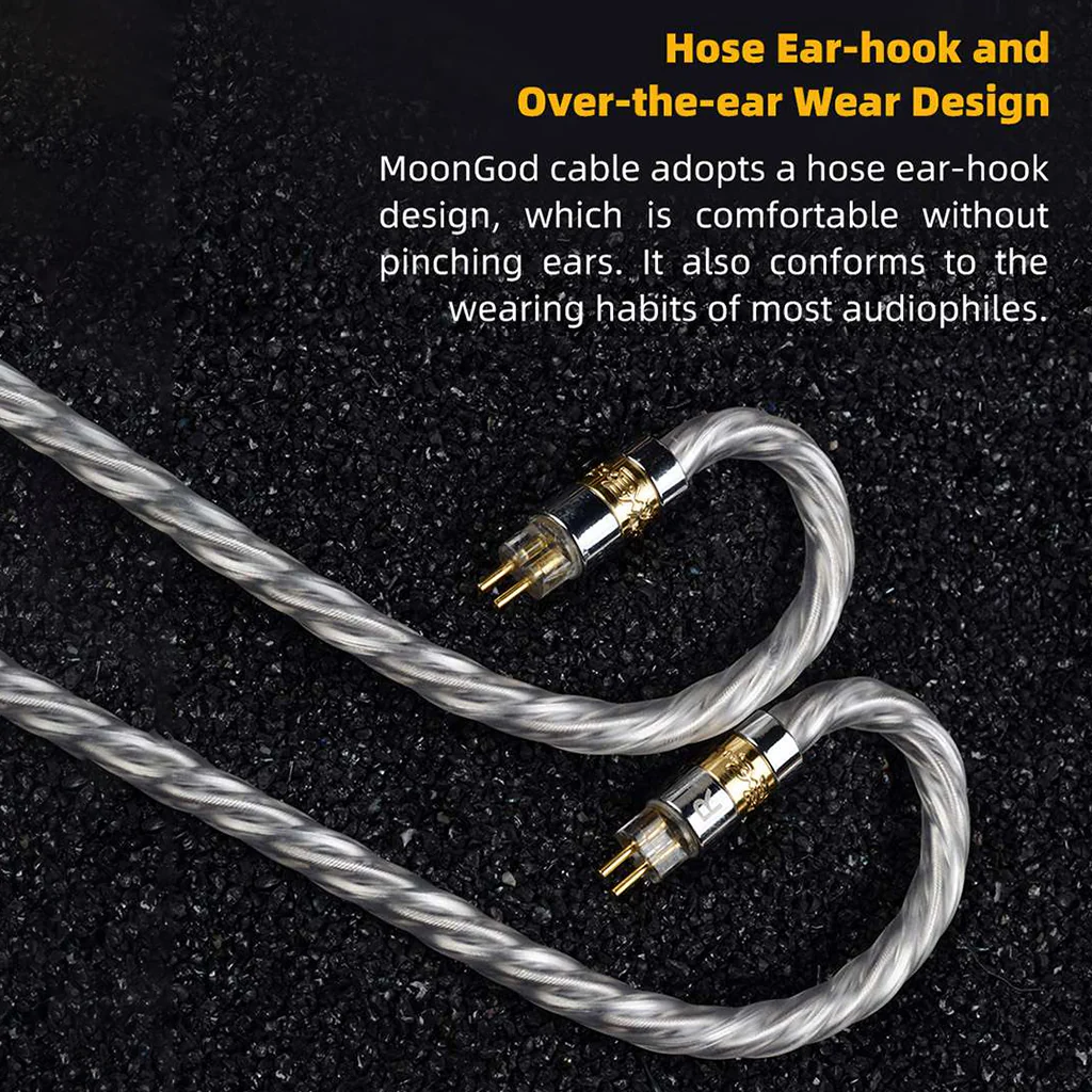 NiceHCK Moongod Japan Silver Upgrade Cable for IEMs - Image 3