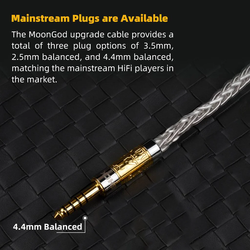 NiceHCK Moongod Japan Silver Upgrade Cable for IEMs - Image 4