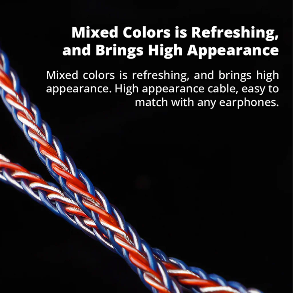 NiceHCK - NewGarden 8 Core OFC Silver Plated Upgrade Cable for IEM - Image 3