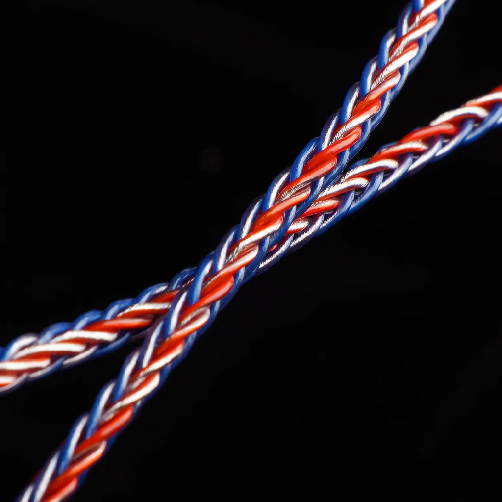 NiceHCK - NewGarden 8 Core OFC Silver Plated Upgrade Cable for IEM - Image 6