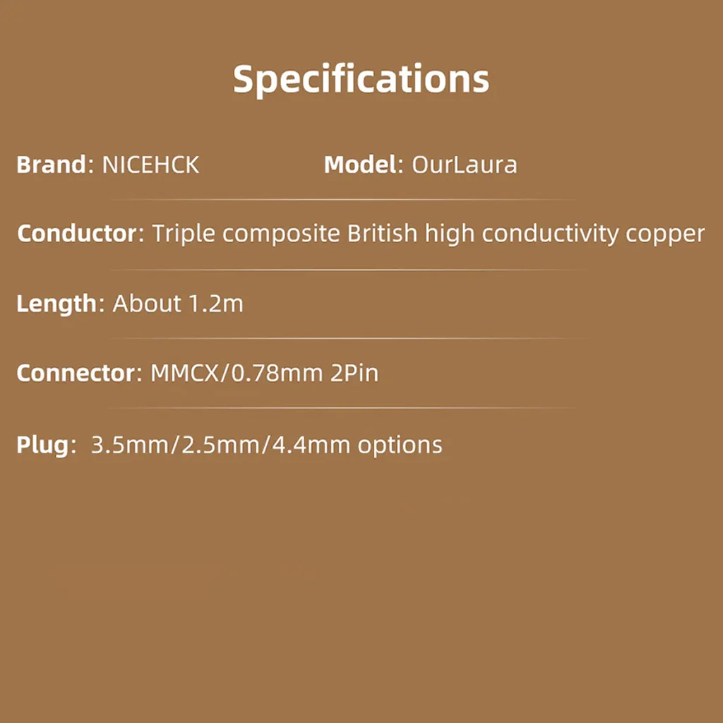 NiceHCK - OurLaura 16.6AWG Upgrade Cable For IEMs - Image 6