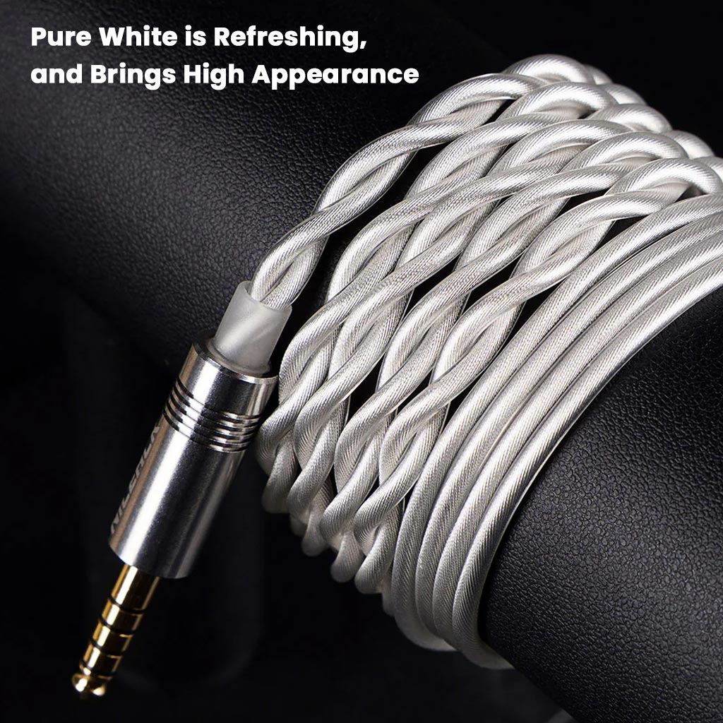 NICEHCK SnowCat Silver Plated OCC Upgrade Cable for IEM - Image 4