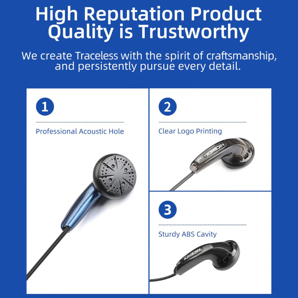 NICEHCK - Traceless Wired Earphone - Image 7