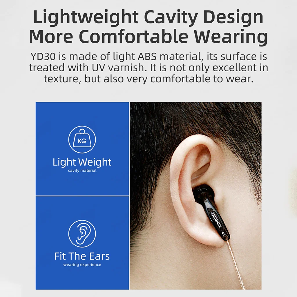 NiceHCK - YD30 HiFi Earphone - Image 4