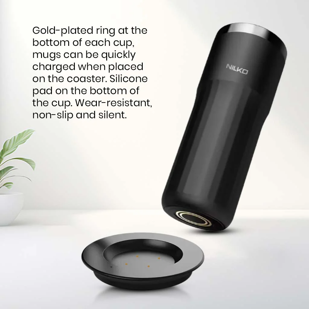 NiLKO N1 Pro 355ml Temperature Control Smart Travel Mug with LED Display - Image 3