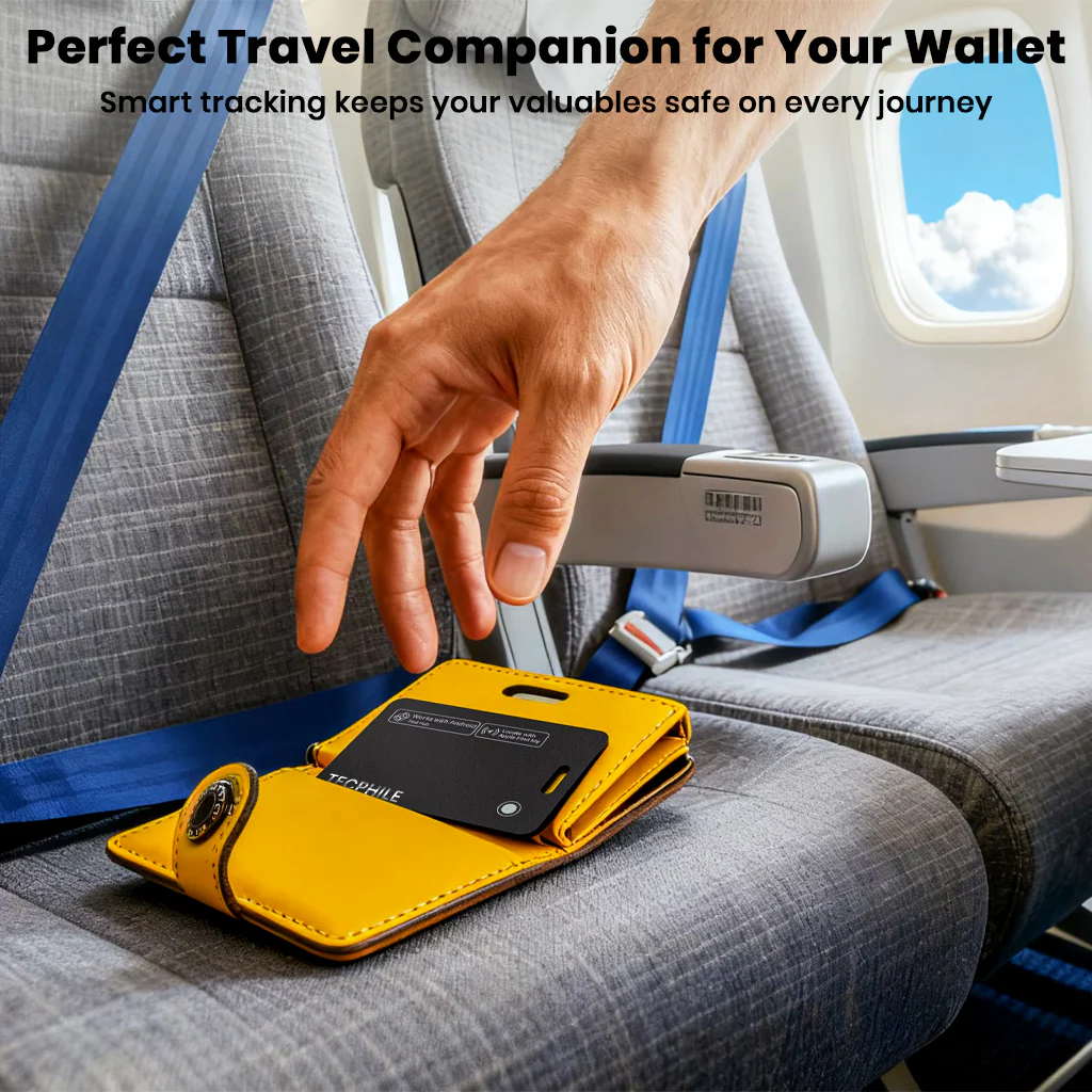 Nutale – Card Tracker Smart Air Tag for Apple & Android Rechargeable Bluetooth Finder - Image 13