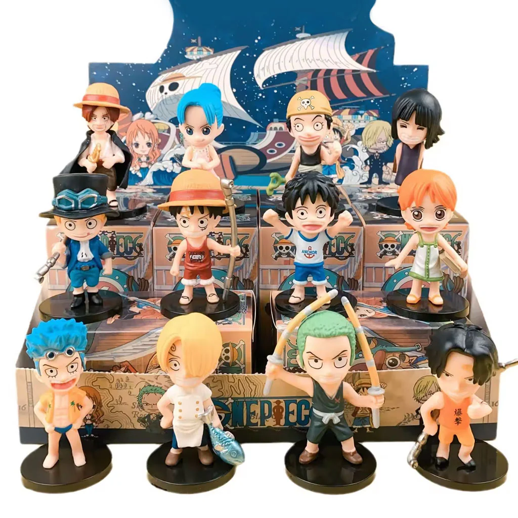 One Piece Set of 12 Figurines Anime Action Figures - Image 6