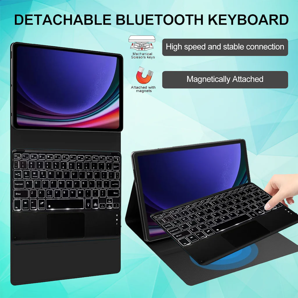 OP114T Keyboard Case for OnePlus Pad Go 11.35/ Oppo Pad Air2 11.4 2023 - Image 3