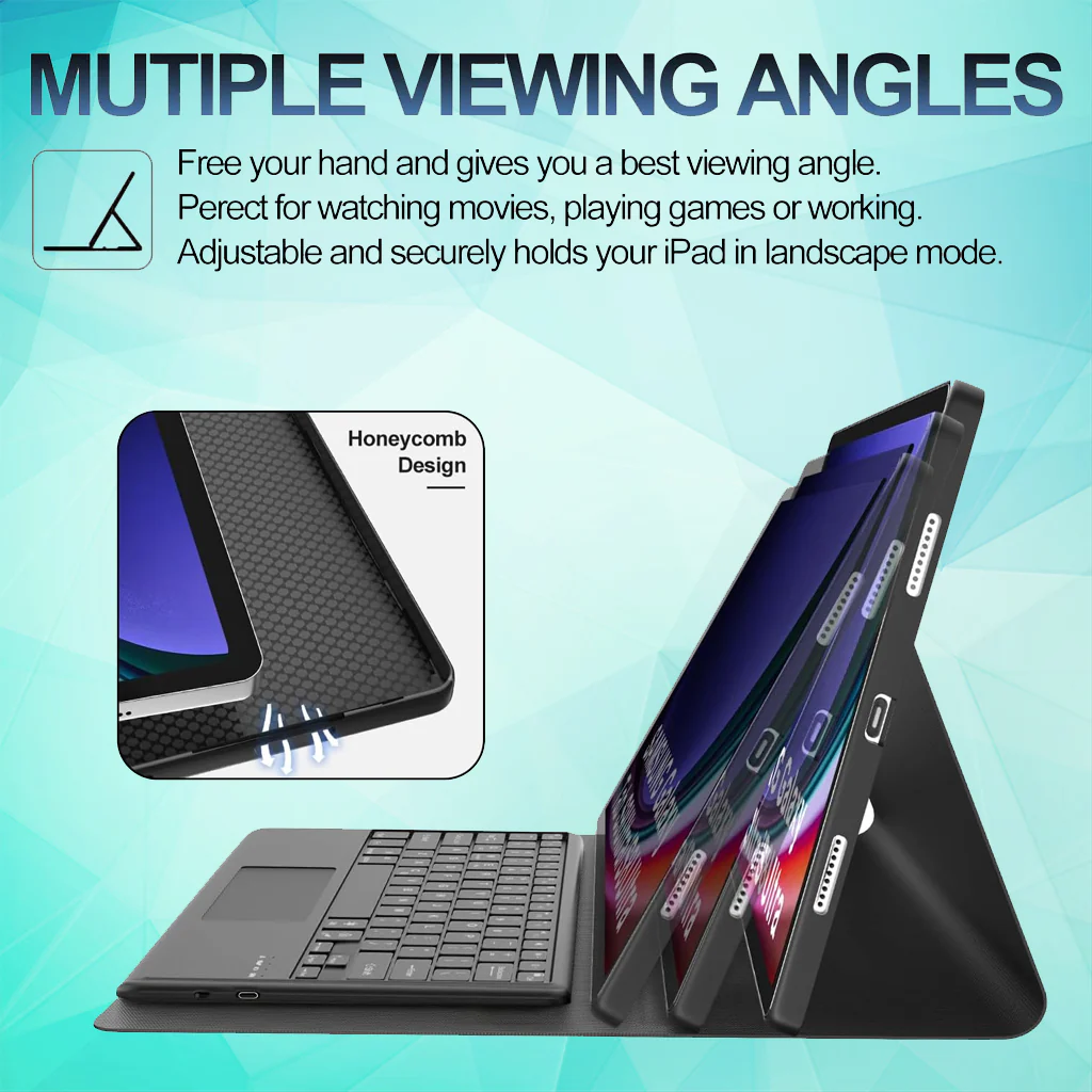 OP114T Keyboard Case for OnePlus Pad Go 11.35/ Oppo Pad Air2 11.4 2023 - Image 5