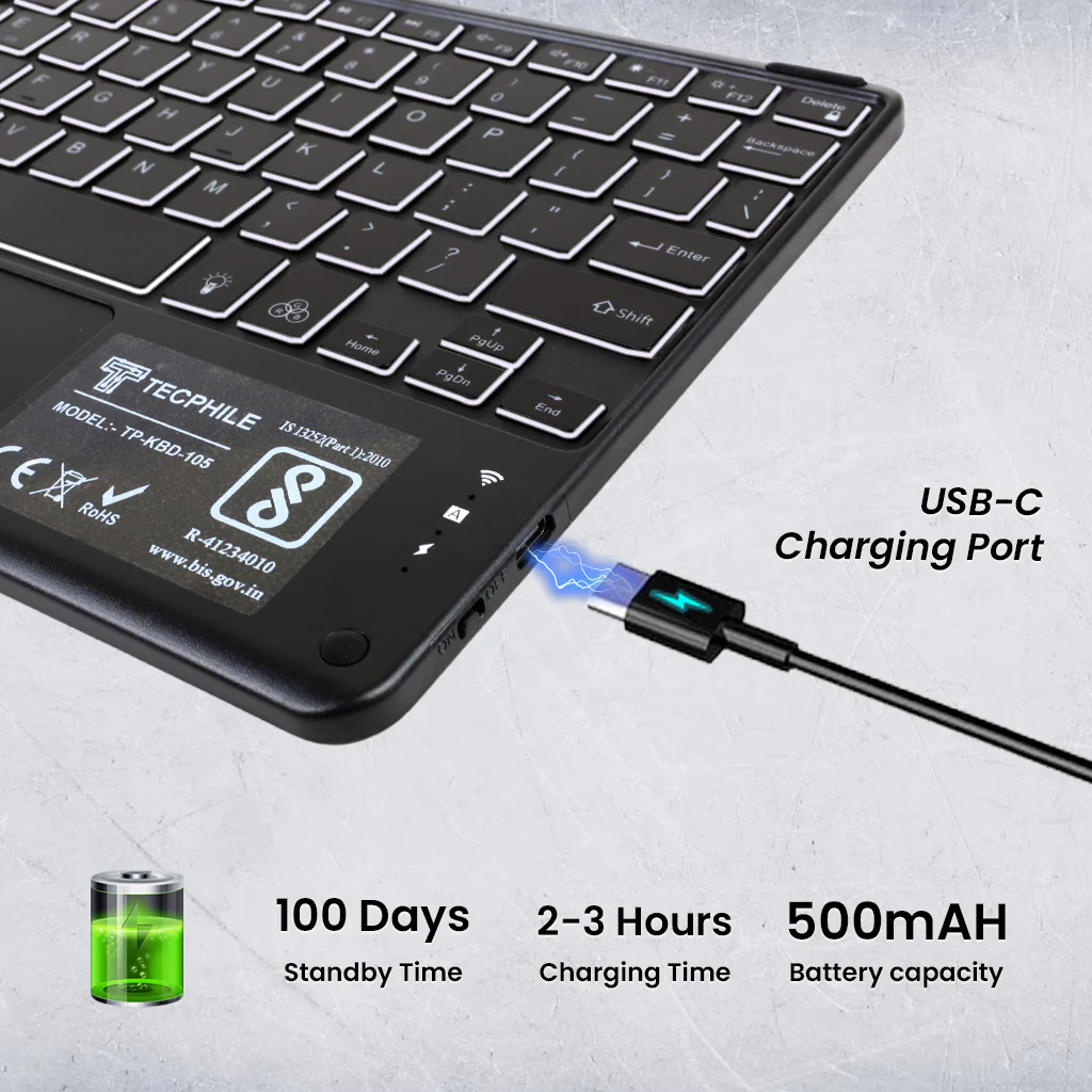 OP116T Keyboard Case Cover for OnePlus Pad 11.61 inch 2023 - Image 14