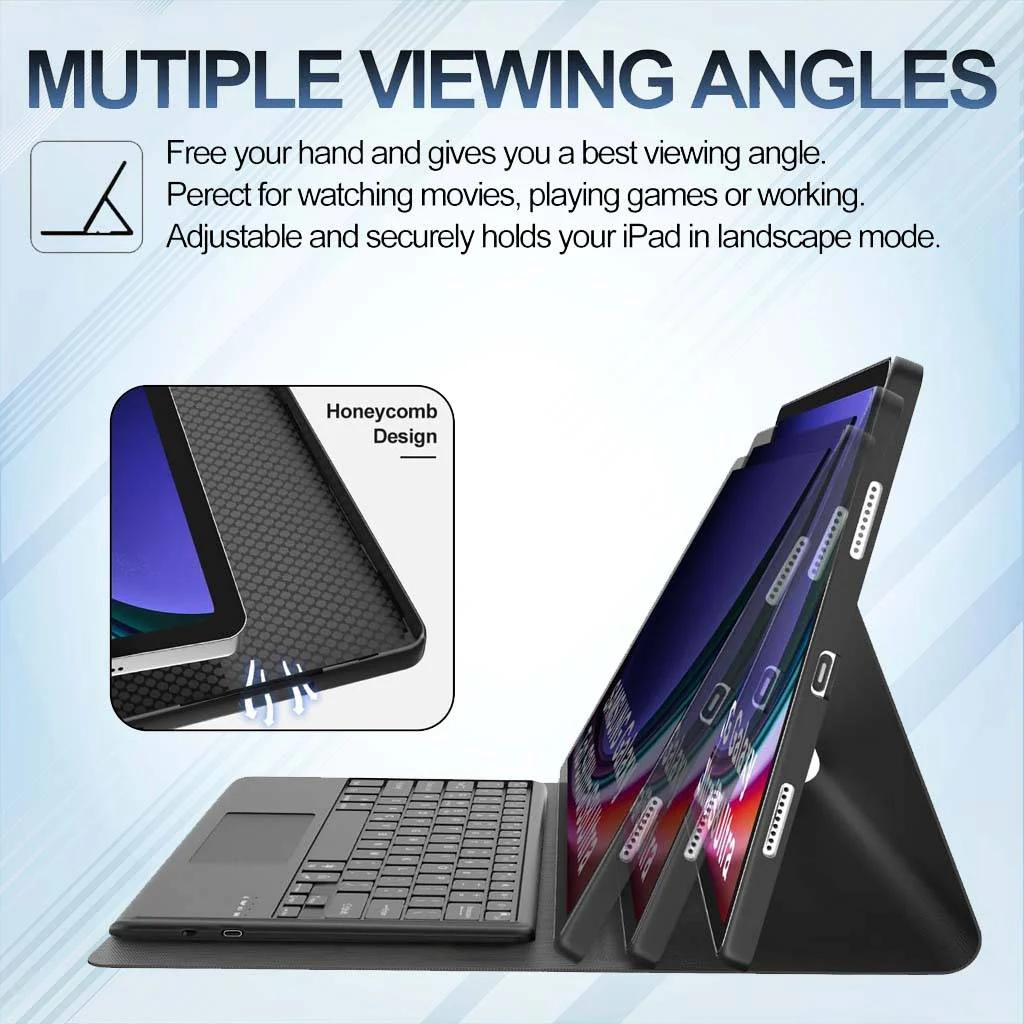 OP121 Keyboard Case for OnePlus Pad 2/ Pad Pro/Oppo Pad 3 Pro 12.1" (2024) - Image 6