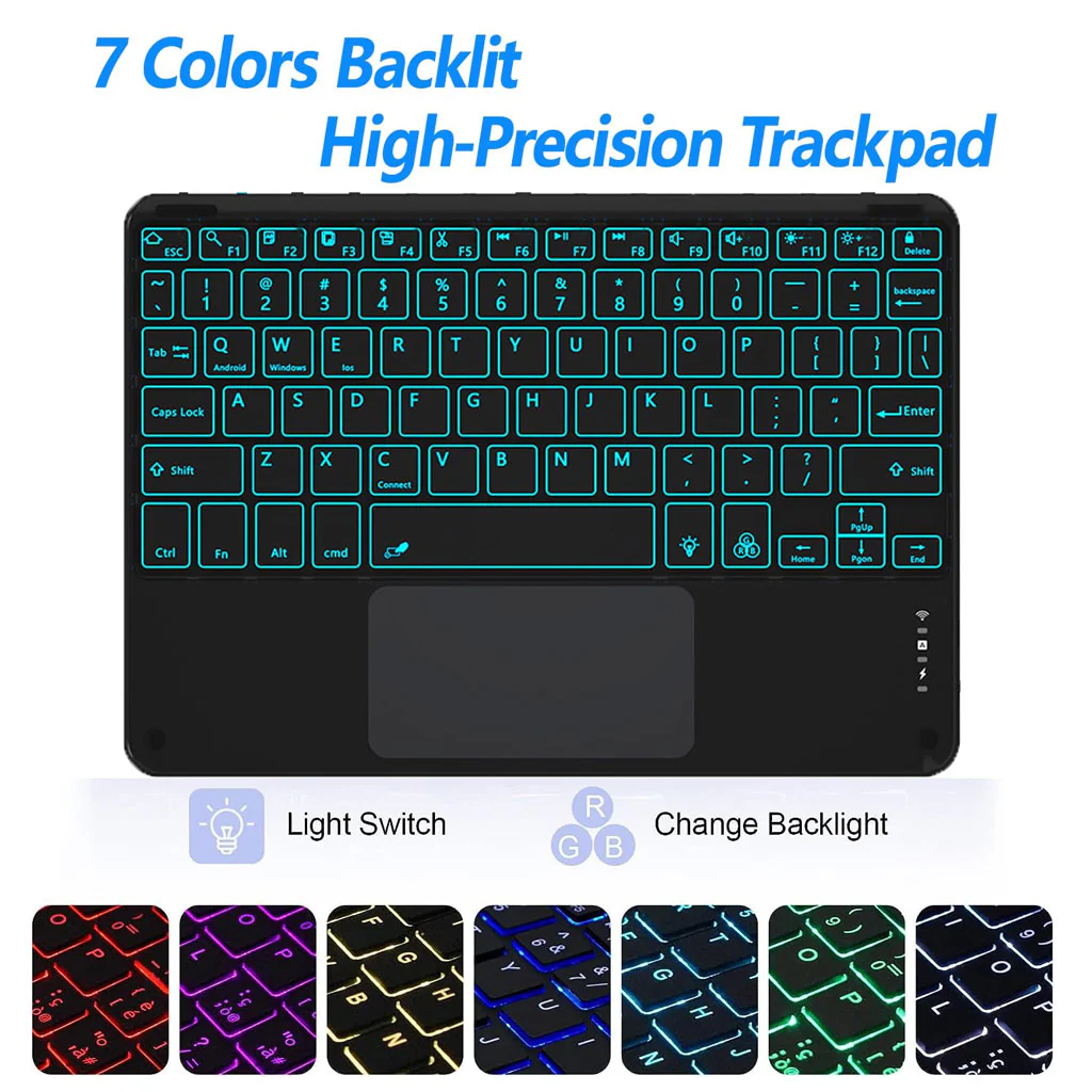 P610T Keyboard Case for Samsung Galaxy Tab S6 Lite 10.4 - Image 5