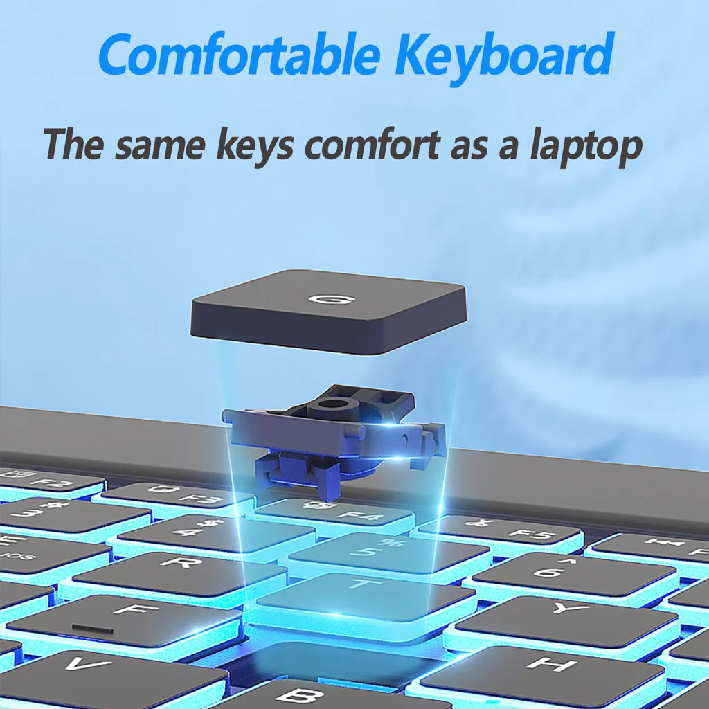 P610T Keyboard Case for Samsung Galaxy Tab S6 Lite 10.4 - Image 9