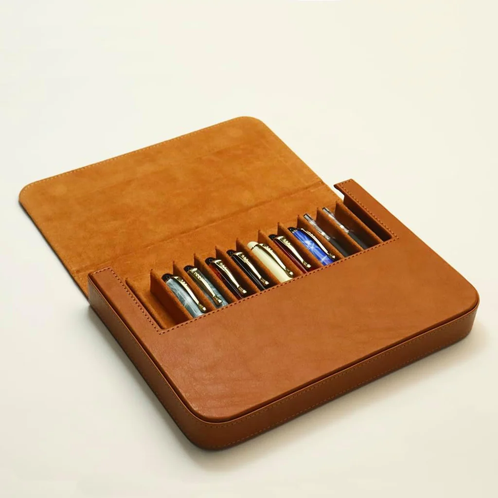 AUDIOCULAR - PC-06 12 Pen Slots PU Display Case - Image 12