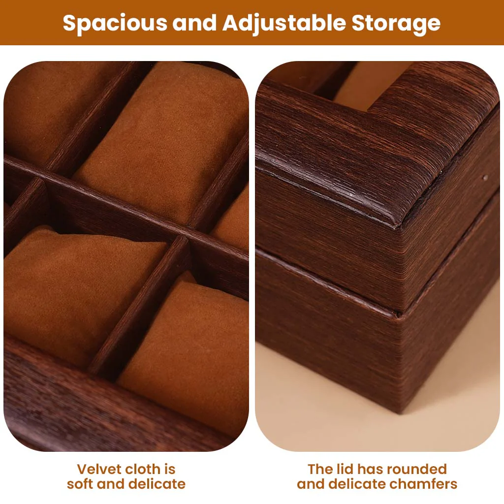 AUDIOCULAR AC36 Premium Organizer Box for Watches, IEMs, and Cables - Image 11