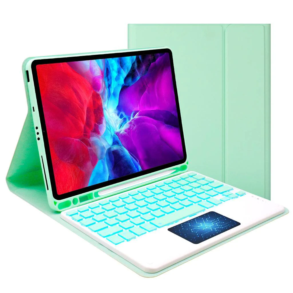 TECPHILE - PS11T Wireless Keyboard Case For iPad - Image 17