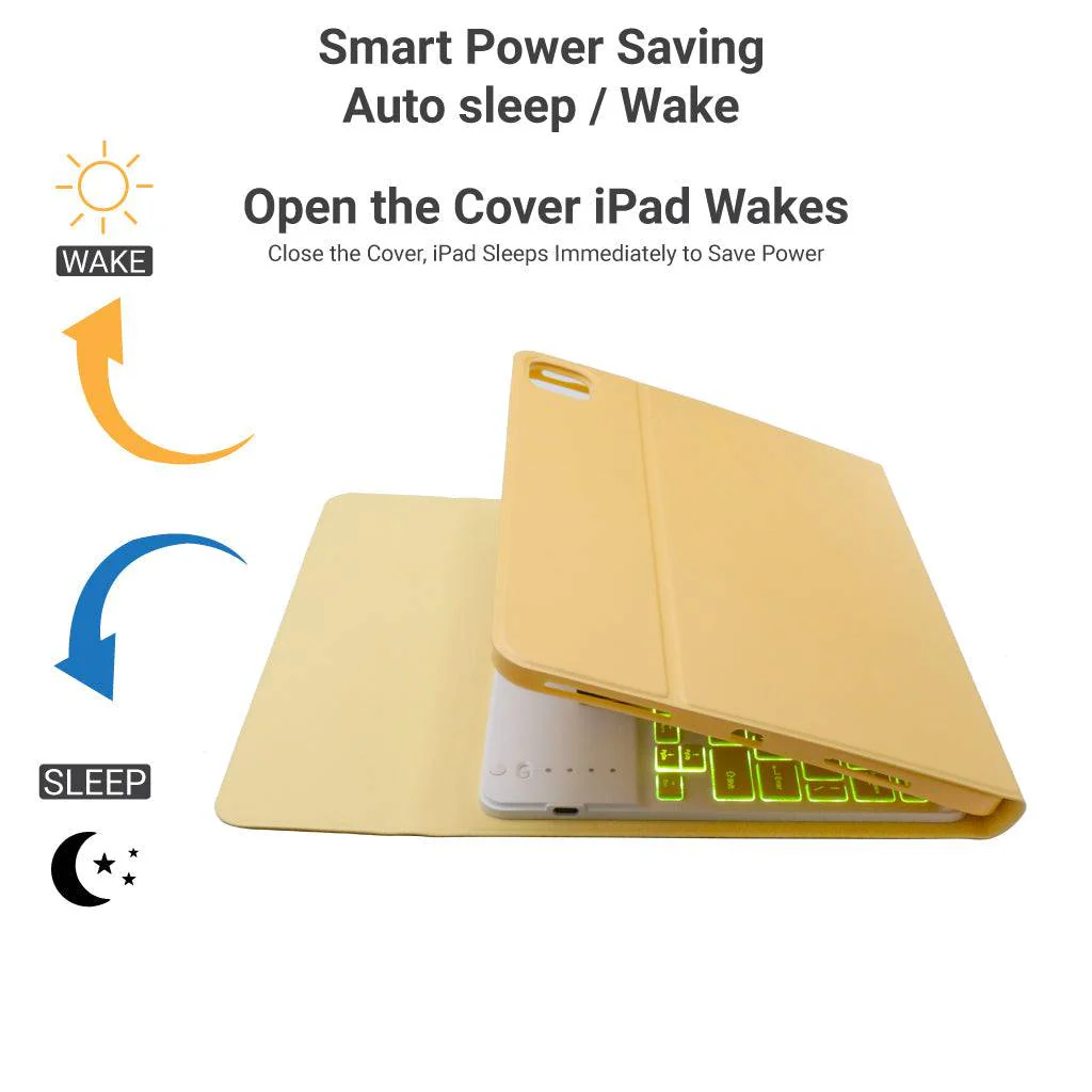 TECPHILE - PS11T Wireless Keyboard Case For iPad - Image 3
