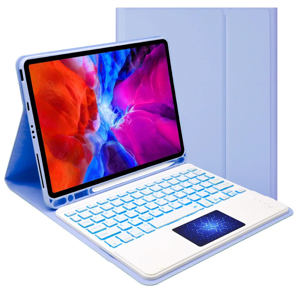 TECPHILE - PS11T Wireless Keyboard Case For iPad - Image 38