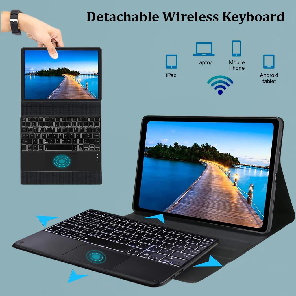 PST-M11 Keyboard Case for Lenovo Tab M11, Moto Pad 60 Neo, Lenovo Idea Tab, Tab K11/K11 Gen 2 11-inch - Image 4