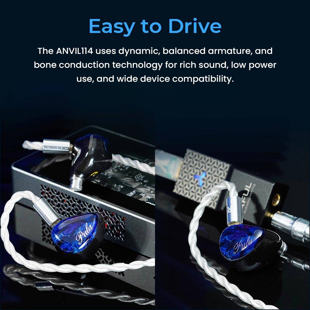 PULA - ANVIL114 1DD + 1BC + 4BA Tribrid Driver IEM - Image 6