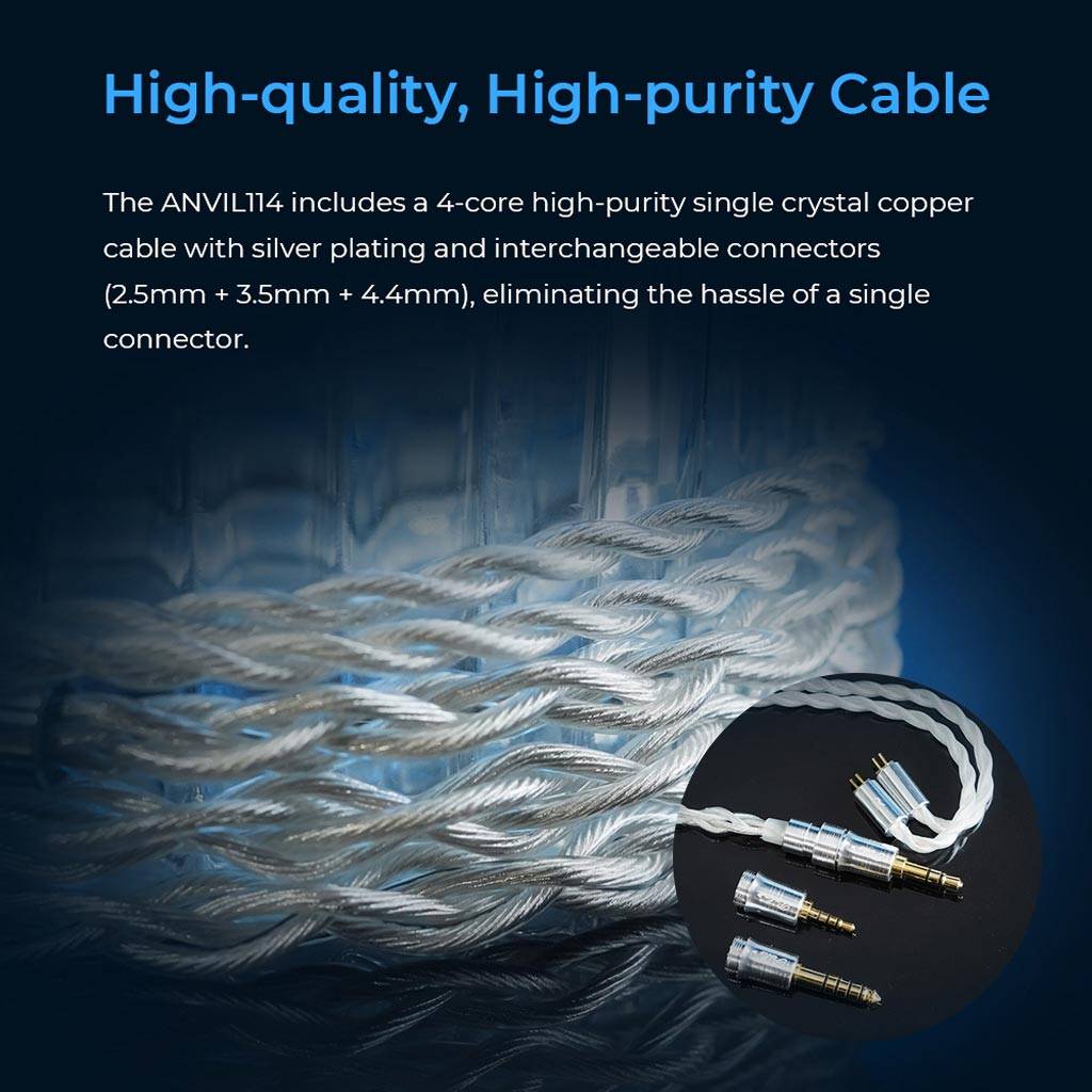 PULA - ANVIL114 1DD + 1BC + 4BA Tribrid Driver IEM - Image 8