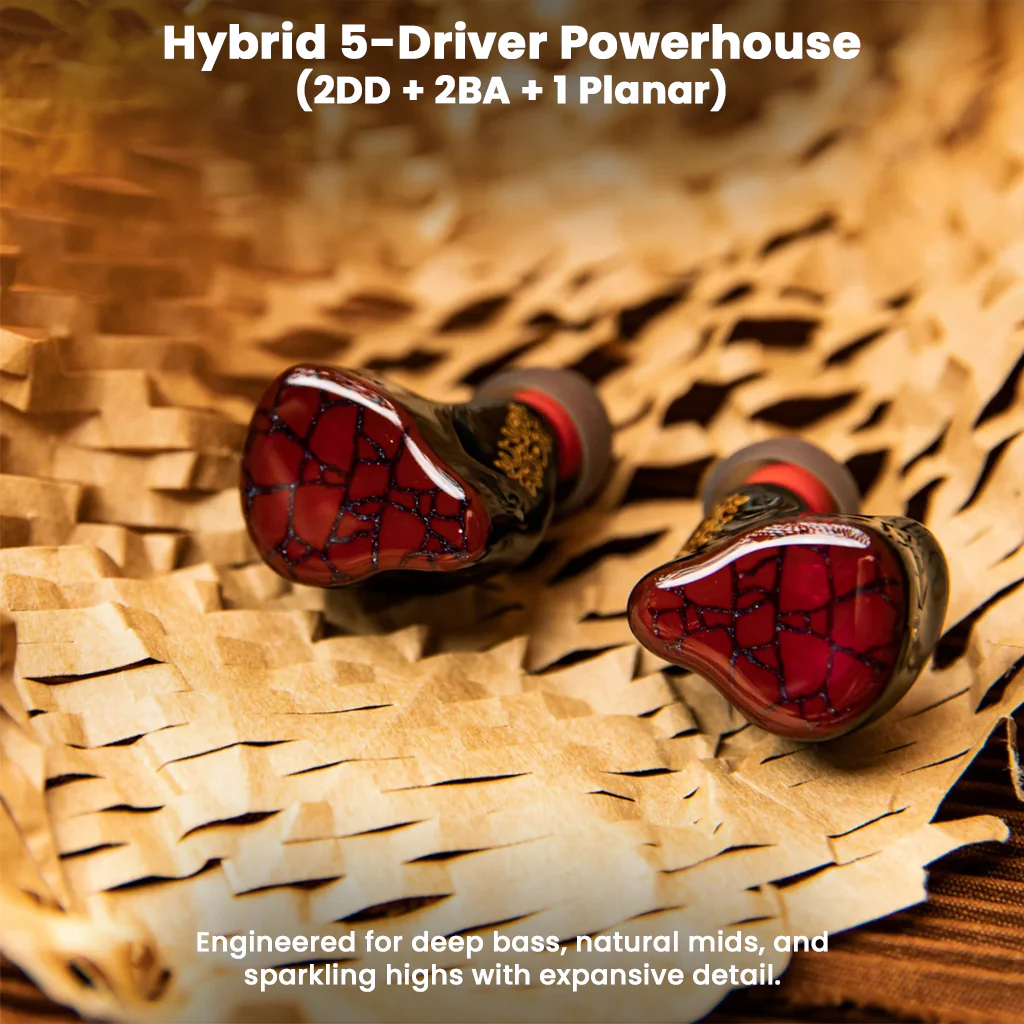 Punch Audio - Martilo 1 Planar+ 2 BA+ 2 Dynamic Driver IEM - Image 2