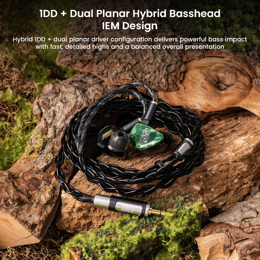 Punch Audio Portazo 1DD + Dual Planar Basshead In-Ear Monitor - Image 8
