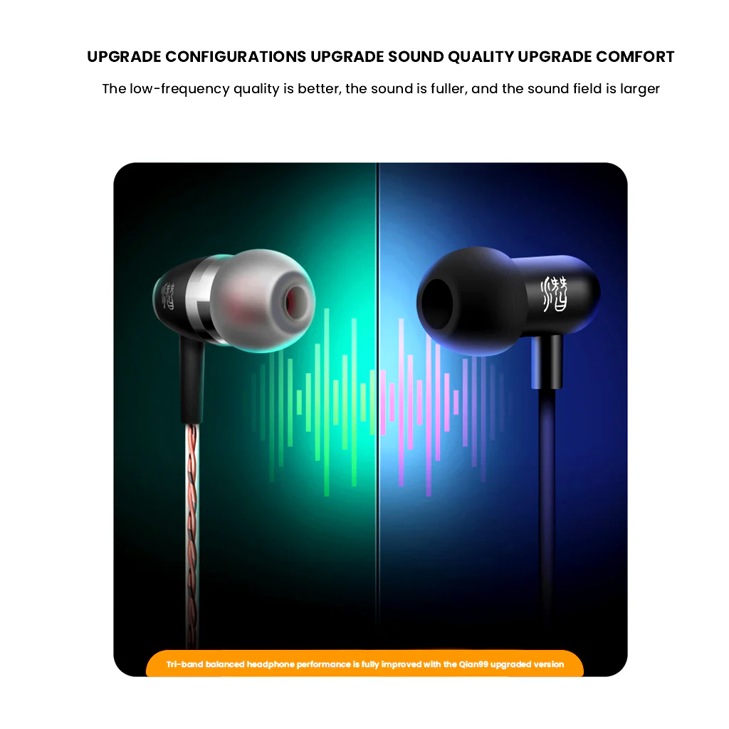 QianYun Qian99pro Wired Earphone - Image 10