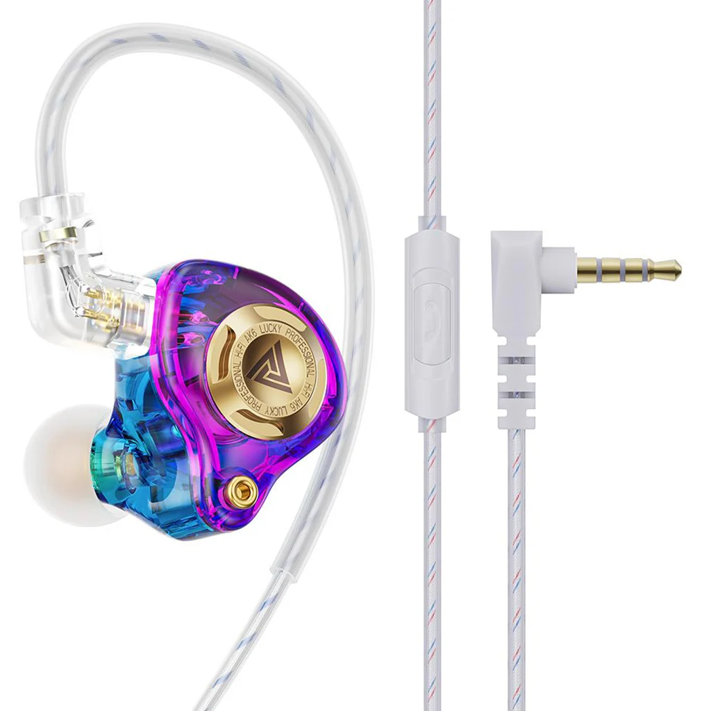 QKZ- AK6 Lucky IEM with 3 Custom Tuning Modes - Image 16