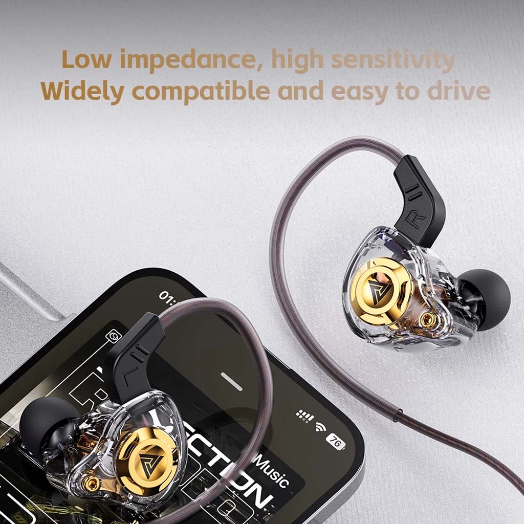 QKZ- AK6 SRS Wired IEM with Mic - Image 11