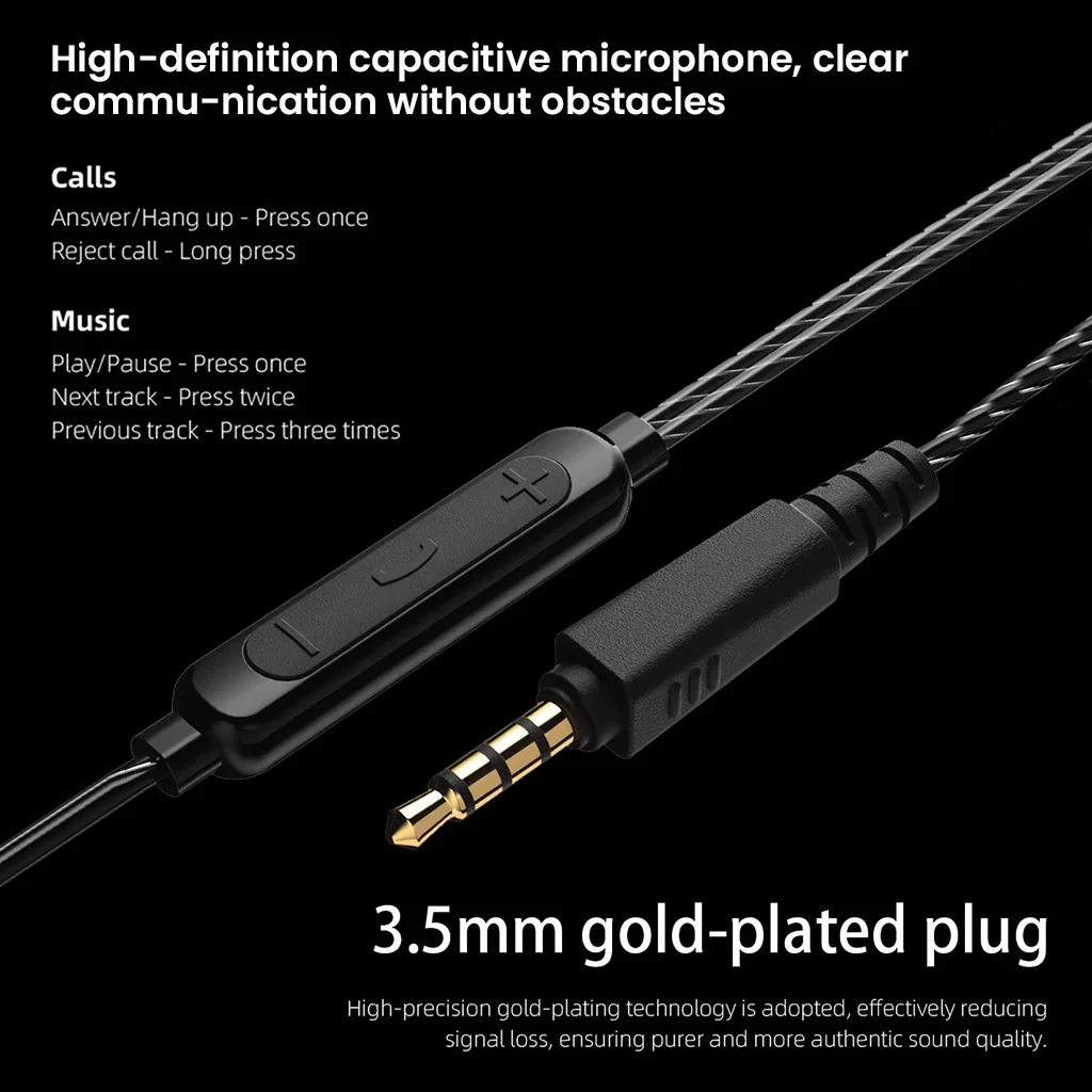 QKZ - AK6 Ultra Wired In-Ear Monitors - Image 8