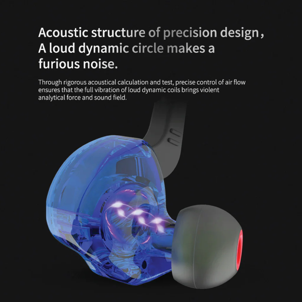 QKZ - AK6 Wired IEM with Mic - Image 5