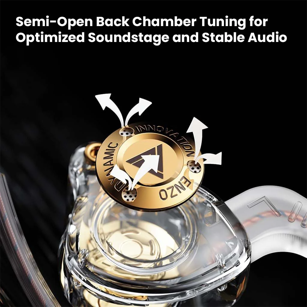QKZ- ENZO Wired IEM With Mic - Image 5