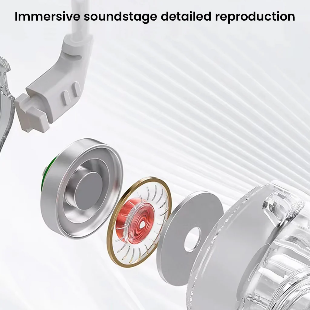 QKZ- HI7T Wired IEM with Mic - Image 2