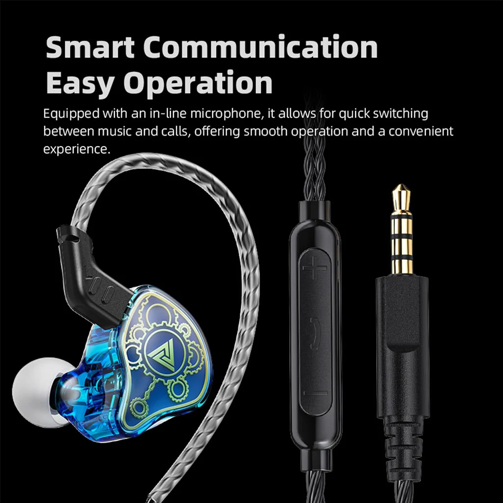 QKZ- HI7T Wired IEM with Mic - Image 5