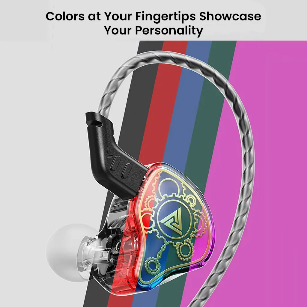 QKZ- HI7T Wired IEM with Mic - Image 9