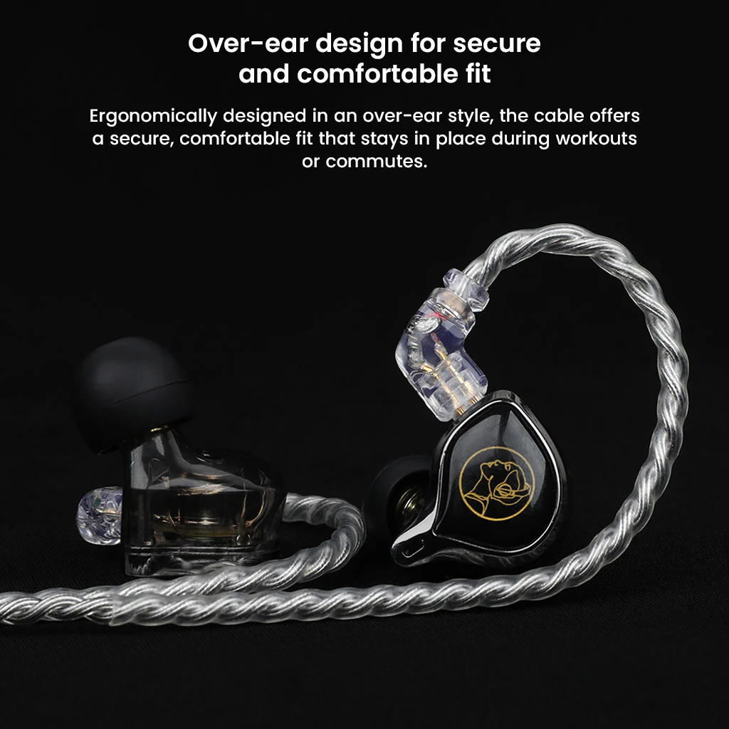 QKZ - T7 Premium 4-Core Upgrade Cable For IEM - Image 12